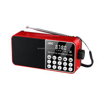 Fabrikdirekt: 5W FM-Radio mit Notfall-Taschenlampe, wiederaufladbarem Akku und TF-Karten-/USB-Stick-Funktion für Senioren