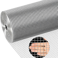 Grillage soudé galvanisé à chaud, antirouille, pour élevages avicoles et clôtures de jardin