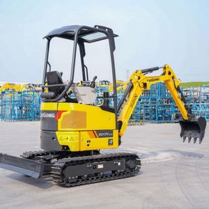 Kubota Engine Yanmar Engine China Factory Liugong 9017FZTS 9018F 1.7Ton 1.8Ton Mini Crawler Excavator Steel <b>Track</b> - Product Image 3
