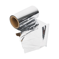 Film réfléchissant de surface en aluminium laminé sur plastique PP PE PET / PET métallisé, personnalisé, pour isolation thermique EPE