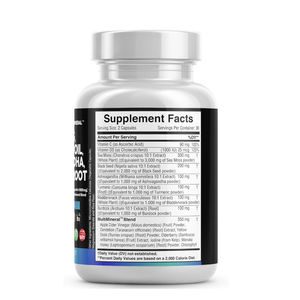 OEM Etiqueta Privada Algas Aceite <span class=keywords><strong>de</strong></span> Semilla Negra Ashwagandha Vegetariano <span class=keywords><strong>Vinagre</strong></span> <span class=keywords><strong>de</strong></span> <span class=keywords><strong>Sidra</strong></span> <span class=keywords><strong>de</strong></span> Manzana Compuesto <span class=keywords><strong>de</strong></span> Cúrcuma Cápsulas <span class=keywords><strong>de</strong></span> Sutura Inmune - Product Image 3