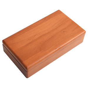 Wooden Stamp <b>Box</b> With Inkpad Rectangle Office Organizer For Private Stamp <b>Storage</b> Desktop <b>Drawer</b> Organizer - Product Image 5