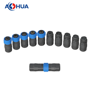 2/3/4/2 + 3/1 + 2 + 5/3 + 7Pin M25 водонепроницаемый кабель Мужской и Женский Пластиковый разъем IP68 для гидропонных систем - Product Image 3