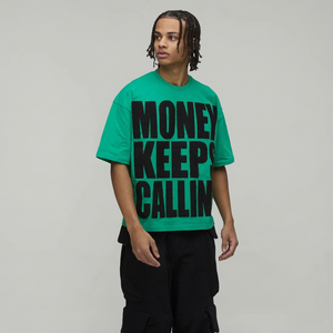 Camiseta Casual de Manga Corta para Hombre, Corte Regular, Diseño Personalizado, Cómoda, 100% Algodón, Transpirable, Bordado, Patrón Sólido - Product Image 1