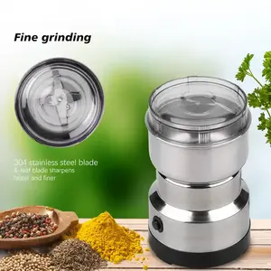 Hot Selling 4 Blades Electric Seasoning Spice Coffee Grinder Machine Stainless Steel Commercial Electric Coffee Grinder