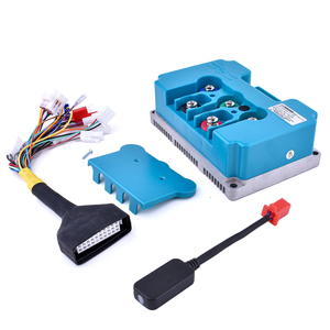ตัวควบคุมมอเตอร์ไร้แปรงถ่านแบบตั้งโปรแกรมได้ Fardriver 80A 100A 48V/72V/120V ได้รับการรับรองมาตรฐาน CE สำหรับสกูตเตอร์ไฟฟ้า - Product Image 1