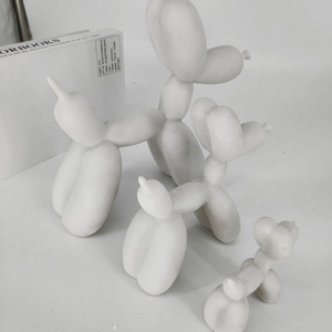 Personalizado DIY Fluido Balão Cão Branco Modelo 23cm DIY Kit <span class=keywords><strong>Craft</strong></span> Toy para Atacado - Product Image 6