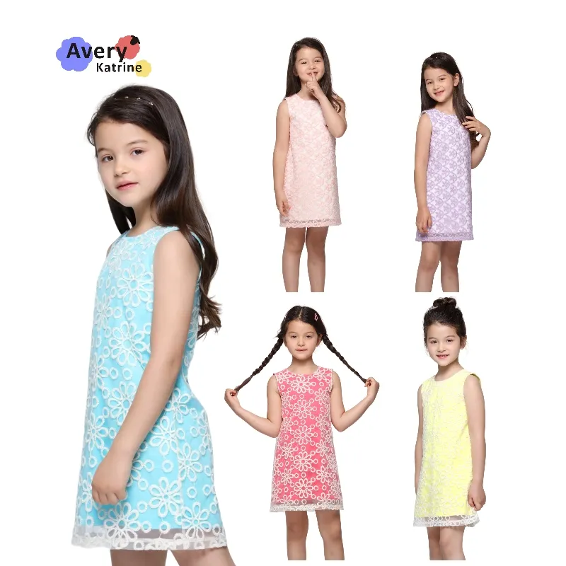 Платье для девочек на заказ, осень, новинка, кружевная длинная юбка с винтажным принтом, международная торговля, женская одежда