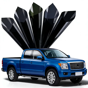 Film teinté pour vitres de voiture NIKO PET Nano céramique avec rejet de 99% des UV et 45% des IR, anti-éblouissement, auto-réparateur, réutilisable, garantie 3 ans - Product Image 1