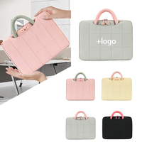 Sac à main pour ordinateur portable de bureau 13,3/14/15,6 pouces, léger, durable, imperméable, antichoc, portable, housse de transport pour ordinateur portable
