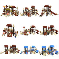 Nuevo Juego de Toboganes para Parque de Atracciones, Suministro a Largo Plazo del Fabricante, Equipo para Patio de Juegos Infantil al Aire Libre