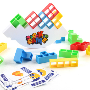 Juguete de Bloques Apilables Russian Swing, Juego de Bloques Interactivo de Escritorio para Niños - Product Image 4