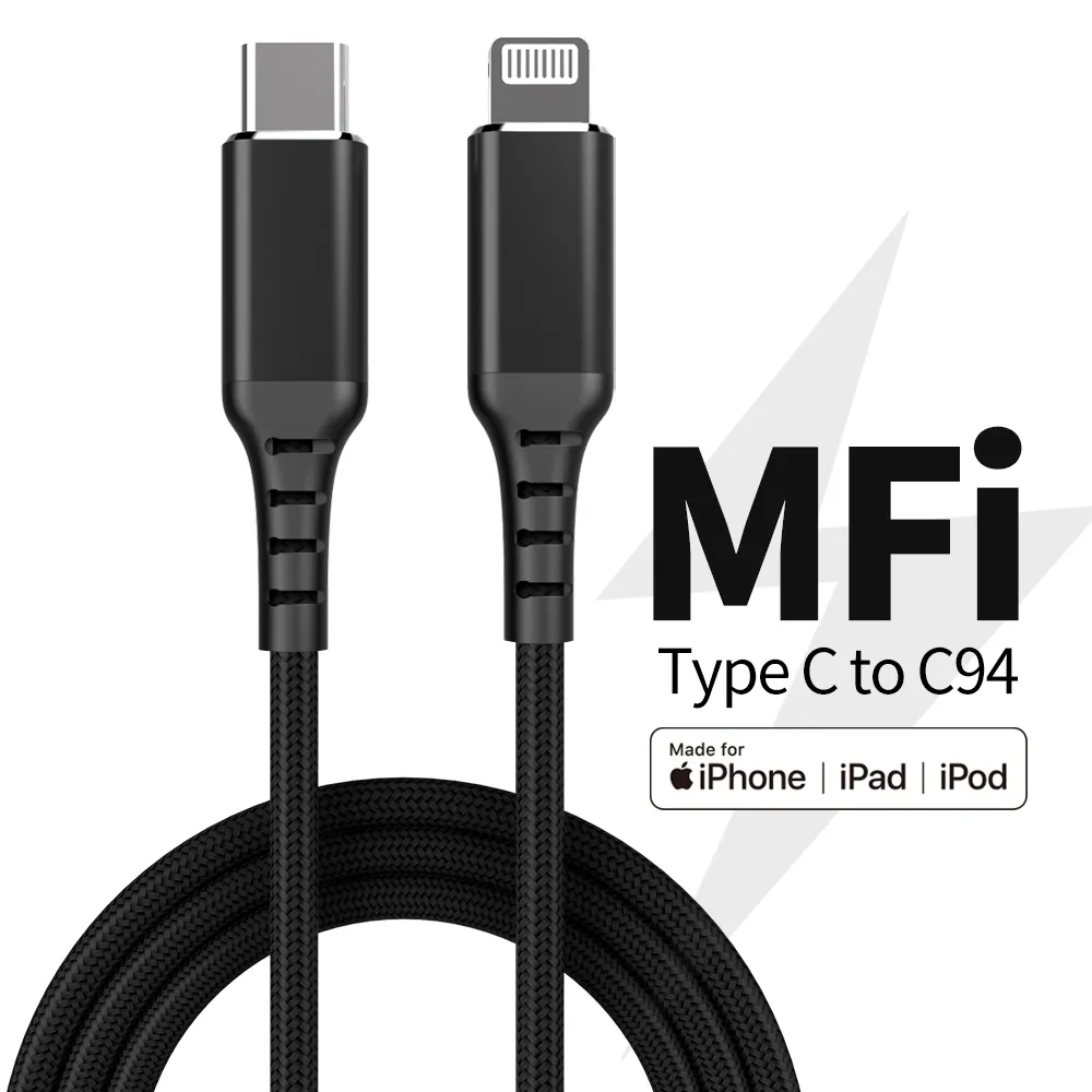 IPhone şarj cihazı MFI resmi sertifikalı usb c için 8pin kablo iPhone iPad iPod MAX PD 30W hızlı şarj