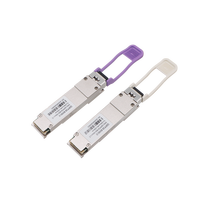 Module optique 100km BIDI QSFP Émetteur-récepteur 100G Quad Gigabit Sfp Port Wifi Tx1280/Rx1300nm LWDM 100GBASE-ZR4 BXU