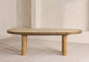 Mesa de Comedor Marella de Diseño Contemporáneo y Lujo, Estilo Sassanid, con Madera de Madrone Burl, Éxito de Ventas - Product Image 3