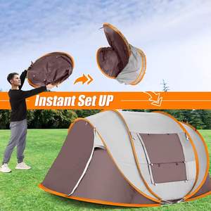 Tentes pliables automatiques instantanées imperméables pour l'extérieur, pour la randonnée en famille, le camping, la plage - Product Image 3