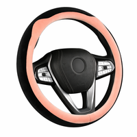 Funda de Volante de Coche de Lujo para Invierno, Cálida, de Piel Sintética, Suave, de Diseño, Antideslizante, Universal