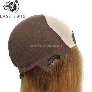 Wig Yahudi Mewah Panjang Lurus Berbahan Sutra dengan Highlight Pirang Abu-abu, Sheitel Rambut Asli Realistis untuk Wanita Ortodoks - Product Image 6