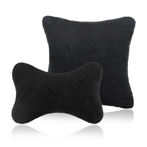 Juego de Almohadas para Asiento de Coche, Soporte Lumbar, Cojín para Reposacabezas, Felpa Suave, Uso General para las Cuatro Estaciones - Product Image 5