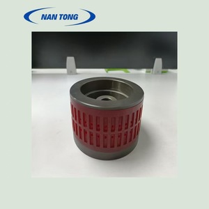 Rueda de succión Nantong Mbo, pieza de la máquina plegadora, rueda transportadora de aire roja para impresora Deburg - Product Image 1