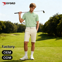 Polo de golf personnalisé avec logo, séchage rapide, respirant, en polyester et élasthanne, uniformes d'équipe, vente en gros directe usine