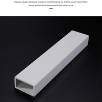 Vente directe usine – Profilés carrés en PVC certifiés ISO9001, formes extrudées sur mesure, longueur 1 mètre, raccords d'étanchéité