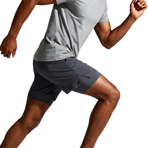 Shorts de sport pour homme, séchage rapide, légers, respirants, avec poches latérales, broderie et impression réfléchissante. - Product Image 2