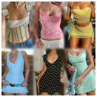 Vêtements de mode neufs et pas chers en ligne pour femmes, vêtements d'occasion Ropa De Mujer, vêtements pour femmes expédiés de manière aléatoire, robes de bonne qualité