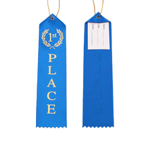 Cinta de premios de satén de seda imprimible de tira de medalla de competición deportiva juvenil de diseño personalizado chino