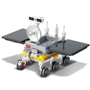 Âm Lịch Rover Xây Dựng Khối Thiết Lập Xây Dựng Nhỏ Gạch Không Gian Tìm Kiếm Xây Dựng Khối Thiết Lập Trẻ Em 3D Câu Đố Modle Tự Làm Lắp Ráp Đồ Chơi