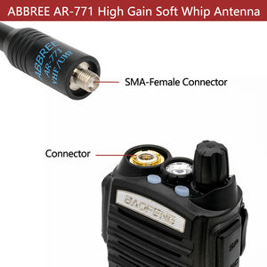 ABBREE AR-771 SMA-الإناث 144/430MHz المزدوج الفرقة هوائي ل Baofeng UV-5R UV-82 BF-888S UV-S9 يتحملها 2 راديو الطريق - Product Image 4