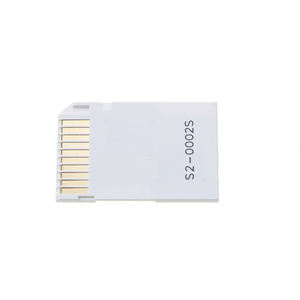 CR5400 Doble Ranura para <span class=keywords><strong>Micro</strong></span> <span class=keywords><strong>SD</strong></span> TF a MS <span class=keywords><strong>Memory</strong></span> <span class=keywords><strong>Stick</strong></span> <span class=keywords><strong>Pro</strong></span> <span class=keywords><strong>Duo</strong></span> Adaptador Convertidor para PSP Estuche de Tarjeta de Plástico - Product Image 3