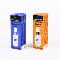 Boîte de papier cosmétique en carton rigide imprimé de logo personnalisé écologique petites boîtes d'emballage de parfum de rouge à lèvres soins de la peau