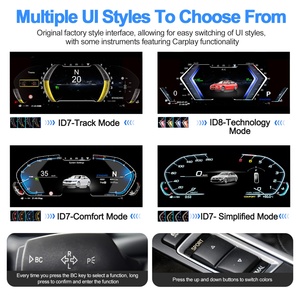 Navihua 12.3 Inch <b>Car</b> Display Digital Cluster LCD Dashboard Linux System <b>for</b> BMW 3 Series F30/F31 GT-F34 4 Series F32/F33/F36 - Product Image 5