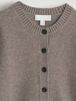Pull en laine pour femmes à manches longues de haute qualité personnalisable pour l'automne et l'hiver, cardigan en gros, mode, col en V, tricot pour femmes