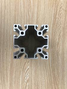 Perfil de Extrusión de Aluminio Anodizado Serie 6000 con Ranura en T, Sistema de Corte Song Hong Vietnam para Proyectos de Automatización Industrial OEM - Product Image 5