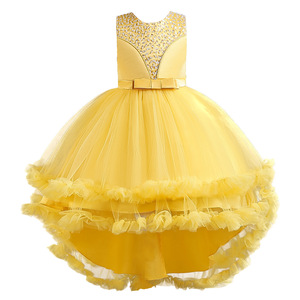 <span class=keywords><strong>Vestito</strong></span> da principessa per bambine di lusso per bambine costumi per feste di compleanno abito Tutu senza maniche - Product Image 6