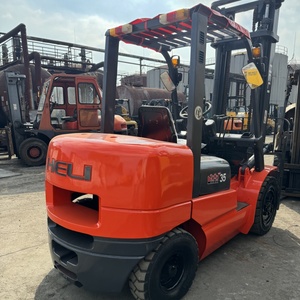 HELI Second Hand FD35 <b>Used</b> Diesel Forklift 3.5 Ton with Bale Clamp for Sale in Shanghai - Product Image 5
