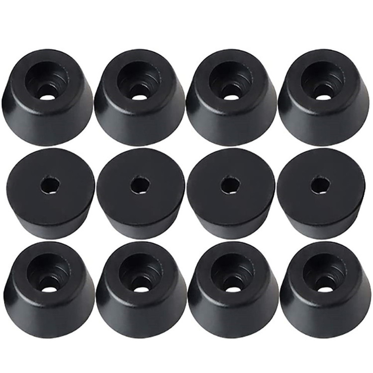 SHQN Round Black Anti slip Rubber