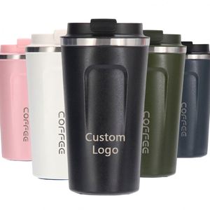 Wholesale Coffee Tumbler with Logo 350ml 500ml Supplier Double Walled Insulated 304 Stainless Steel Custom Coffee Cup <b>Mug</b> - Product Image 1