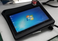 Moniteur tactile industriel IP65 de 10,1 pouces, panneau de commande CNC, station de programmation de robot IDD-LINK4 ports