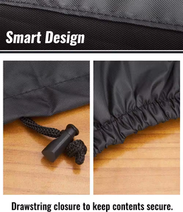 Coque personnalisée résistante aux intempéries 600D avec doublure anti-déchirure Housse de barbecue durable - Product Image 6