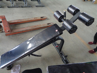 Banc de musculation réglable inclinable pour exercices abdominaux et de musculation, équipement commercial de fitness pour salle de sport, fourni directement par l'usine