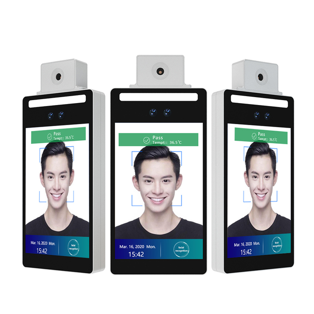 F3 8 Inch Multi Audio Language Ai Automatic Body Facial Recognition Attendance System Ip Camera