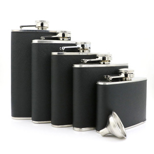 4 5 6 7 8 9 10 oz thép không gỉ Hip <span class=keywords><strong>Flask</strong></span> Pocket hip flasks Vàng Đồng Đen Thép rượu chai cho rượu Whisky - Product Image 2