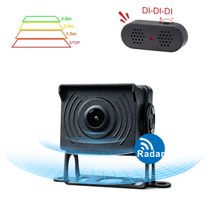 Caméra AHD intégrée avec <span class=keywords><strong>radar</strong></span> micro-ondes 11 GHz étanche, anti-collision et grand angle pour Reach Stacker portuaire et camion benne minier - Product Image 1