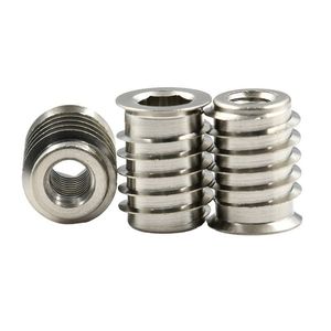 Inserts de chauffage à injection métriques en laiton doublement moletés avec insert en cuivre M2 M2.5 M3 M4 M5 M6 pour kit d'impression 3D - Product Image 1