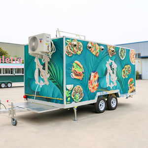 Honlu आपूर्तिकर्ता अनुकूलन योग्य पूरी तरह से सुसज्जित स्टेनलेस स्टील फूड ट्रक बीबीसी गर्म कुत्तों हैमबर्गर फ्रेंच फ्राइज़ खुदरा कैंडी चिप्स - Product Image 5