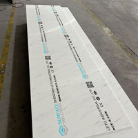 Pierre acrylique artificielle thermoformée en grandes dalles, pure et modifiée, pour comptoirs – Prix usine