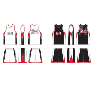 Reversible gewohnheit gestickte trikots basketball - Product Image 2
